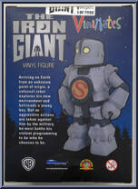 Iron Giant (Super-Hero) from Iron Giant - Vinimates manufactured by Diamond Select [Back]