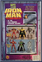 Iron Man from Iron Man - 10" Deluxe Edition manufactured by Toy Biz [Back]