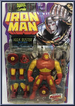 Iron Man (Hulk Buster) from Iron Man - Series 3 manufactured by Toy Biz [Front]