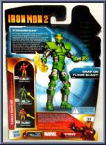 Titanium Man from Iron Man 2 - 2010 Movie - Comic Series manufactured by Hasbro [Back]