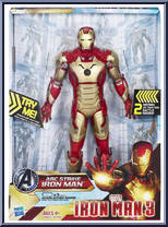 Iron Man (Arc Strike) from Iron Man 3 - Movie - Large Scale manufactured by Hasbro [Front]