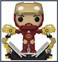 Iron Man (with Gantry) (Glows in the Dark)  (Deluxe) Action Figure