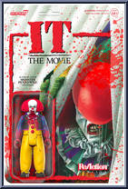 Pennywise (Monster) (Blood Splatter)  from IT - ReAction Figures manufactured by Super7 [Front]