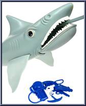 Game of Jaws from Jaws - Basic Series manufactured by Ideal [Loose]
