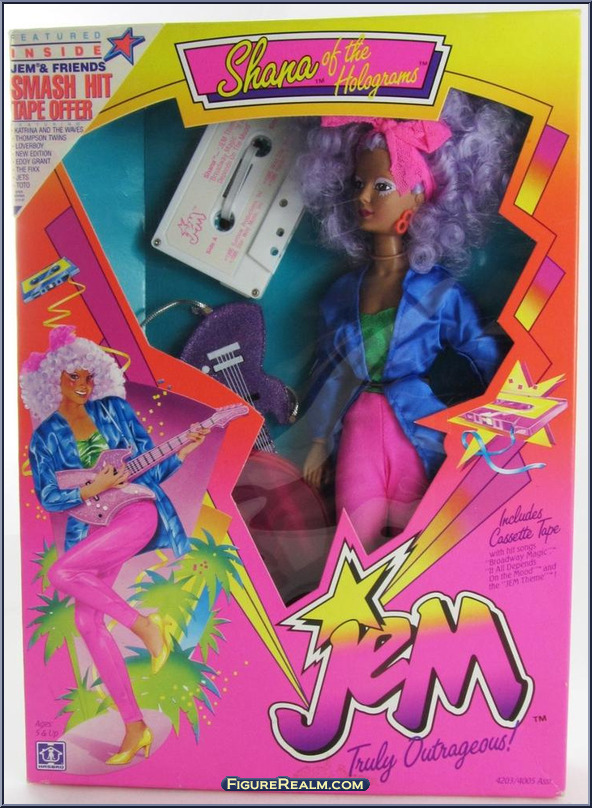 Jana (Blue Jacket) - Jem and the Holograms - Dolls - Hasbro Action Figure