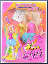 Jem (Flash'n Sizzle) from Jem and the Holograms - Dolls manufactured by Hasbro [Front]