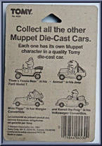 Kermit the Frog from Jim Henson's Muppet - Die-Cast manufactured by Tomy [Back]