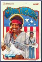 Jimi Hendrix (Festival) from Jimi Hendrix - ReAction Figures manufactured by Super7 [Front]