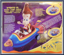 Strato XL Rocket from Jimmy Neutron - Accessories manufactured by Mattel [Back]