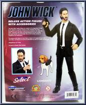 John Wick from John Wick - Basic Series manufactured by Diamond Select [Back]