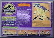 Paradeinonychus from Jurassic Park - Chaos Effect - Electronic manufactured by Kenner [Back]