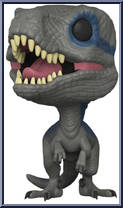 Blue Action Figure