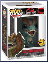 Dilophosaurus (Chase) from Jurassic Park - Pop! Vinyl Figures manufactured by Funko [Front]