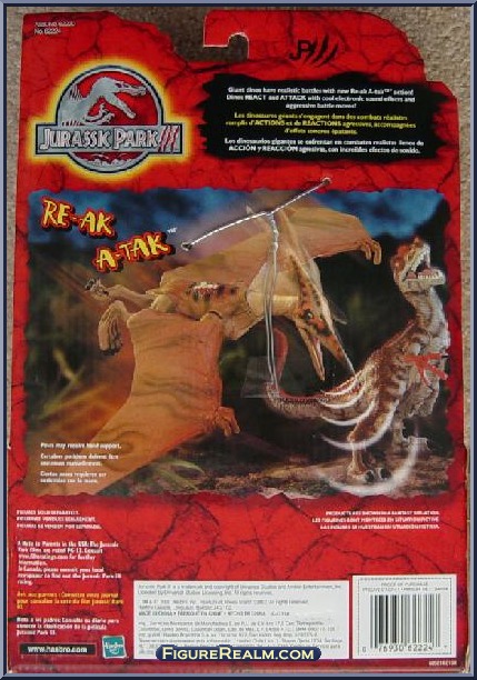 Pteranodon Jurassic Park Iii Electronic Re Ak A Tak Hasbro Action Figure 6177