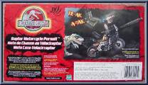 Raptor Motorcycle Pursuit from Jurassic Park III - Vehicles manufactured by Hasbro [Back]