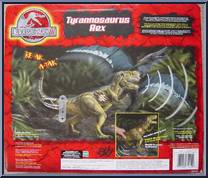 T-Rex from Jurassic Park III - Ultra RE-AK A-TAK manufactured by Hasbro [Back]
