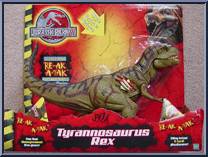 T-Rex from Jurassic Park III - Ultra RE-AK A-TAK manufactured by Hasbro [Front]