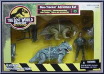 Dino Tracker Adventure Set from Jurassic Park - Lost World - Exclusive Dinos manufactured by Kenner [Front]