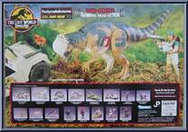 Pachycephalosaurus "Ram Head" from Jurassic Park - Lost World - Dino-Strike manufactured by Kenner [Back]
