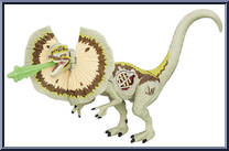 Electronic Dilophosaurus (Growling Action) from Jurassic World - Classic manufactured by Hasbro [Loose]