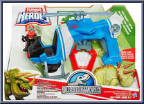 Dino Tracker Copter Action Figure