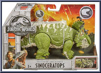 Sinoceratops from Jurassic World 2 - Roarivores manufactured by Mattel [Front]