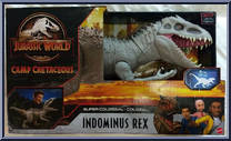 Indominus Rex from Jurassic World - Camp Cretaceous - Super Colossal manufactured by Mattel [Front]