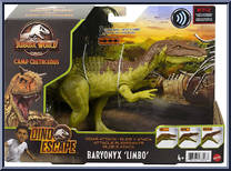 Baryonyx "Limbo" from Jurassic World - Camp Cretaceous - Dino Escape - Roar Attack manufactured by Mattel [Front]