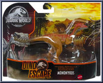 Mononykus (Brown) from Jurassic World - Camp Cretaceous - Dino Escape - Wild Pack manufactured by Mattel [Front]