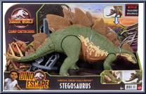Stegosaurus from Jurassic World - Camp Cretaceous - Dino Escape - Mega Destroyers manufactured by Mattel [Front]
