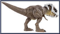 Tyrannosaurus Rex from Jurassic World - Camp Cretaceous - Dino Escape - Stomp 'n Escape manufactured by Mattel [Loose]