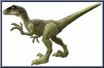 Velociraptor (Green) from Jurassic World - Camp Cretaceous - Dino Escape - Wild Pack manufactured by Mattel [Loose]