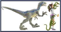 Yasmina Yaz & Velociraptor from Jurassic World - Camp Cretaceous - Dino Escape - Jurassic Campers manufactured by Mattel [Loose]