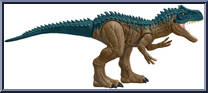 Allosaurus from Jurassic World - Chaos Theory - Super Colossal manufactured by Mattel [Loose]