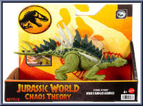 Huayangosaurus from Jurassic World - Chaos Theory - Strike Attack manufactured by Mattel [Front]