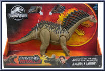 Amargasaurus from Jurassic World - Dino Rivals - Mega Dual Attack manufactured by Mattel [Front]