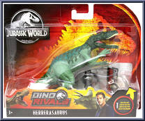 Herrerasaurus from Jurassic World - Dino Rivals - Attack Pack manufactured by Mattel [Front]