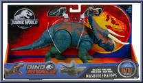 Nasutoceratops from Jurassic World - Dino Rivals - Dual Attack manufactured by Mattel [Front]
