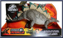 Stegosaurus from Jurassic World - Dino Rivals - Mega Dual Attack manufactured by Mattel [Front]