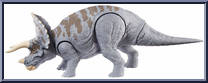 Triceratops from Jurassic World - Dino Rivals - Dual Attack manufactured by Mattel [Loose]