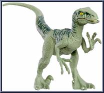 Velociraptor Charlie from Jurassic World - Dino Rivals - Attack Pack manufactured by Mattel [Loose]