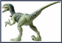 Velociraptor Charlie from Jurassic World - Dino Rivals - Attack Pack manufactured by Mattel [Loose]