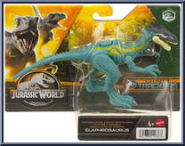 Elaphrosaurus from Jurassic World - Dino Tracker - Danger Pack manufactured by Mattel [Front]