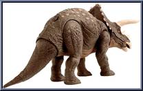 Triceratops from Jurassic World - Dino Tracker - Habitat Defender manufactured by Mattel [Loose]