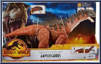 Ampelosaurus from Jurassic World - Dominion - Massive Action manufactured by Mattel [Front]