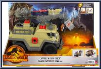 Capture and Crush Truck from Jurassic World - Dominion - Vehicles manufactured by Mattel [Front]