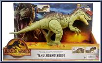 Yangchuanosaurus from Jurassic World - Dominion - Massive Action manufactured by Mattel [Front]