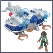 Dominion Kayla Watts Figure & Toy Plane, Air Tracker from Jurassic World - Imaginext - Basic Series manufactured by Fisher-Price [Loose]