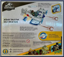 Dominion Kayla Watts Figure & Toy Plane, Air Tracker from Jurassic World - Imaginext - Basic Series manufactured by Fisher-Price [Back]