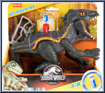 Indoraptor Dinosaur from Jurassic World - Imaginext - Basic Series manufactured by Fisher-Price [Front]